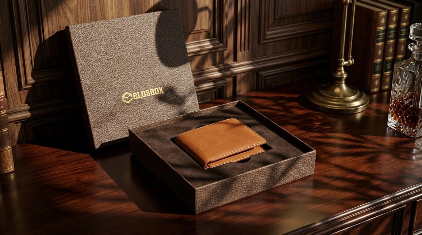 Custom Leather Goods Box Manufacturer